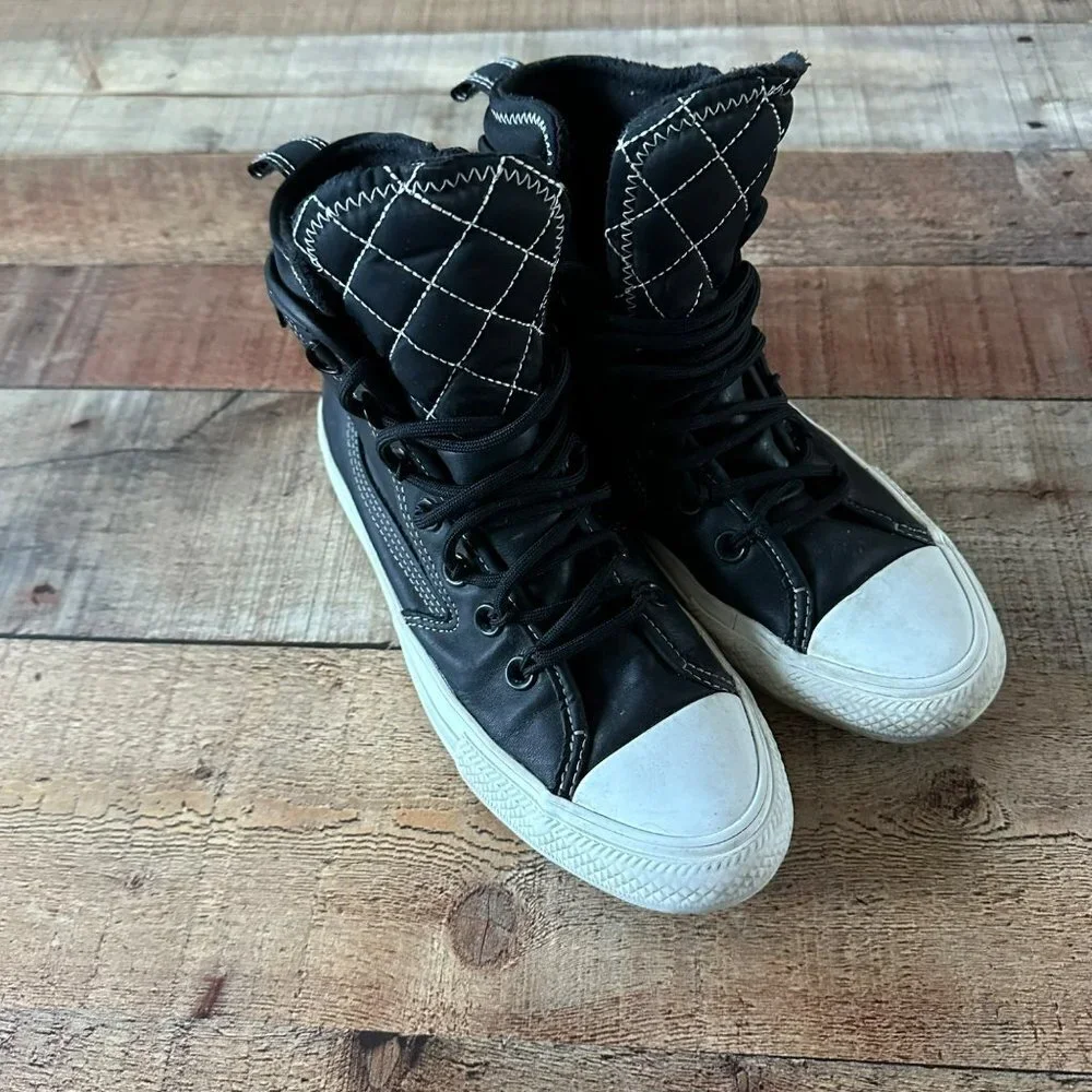 Converse Chuck Taylor All Star All Terrain Hi Black Egret Boots Mens size 4 - Picture 8 of 11
